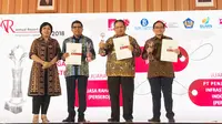 Jasa Raharja Raih Juara II Annual Report Award Tahun Buku 2018 Kategori BUMN Keuangan Non Listed
