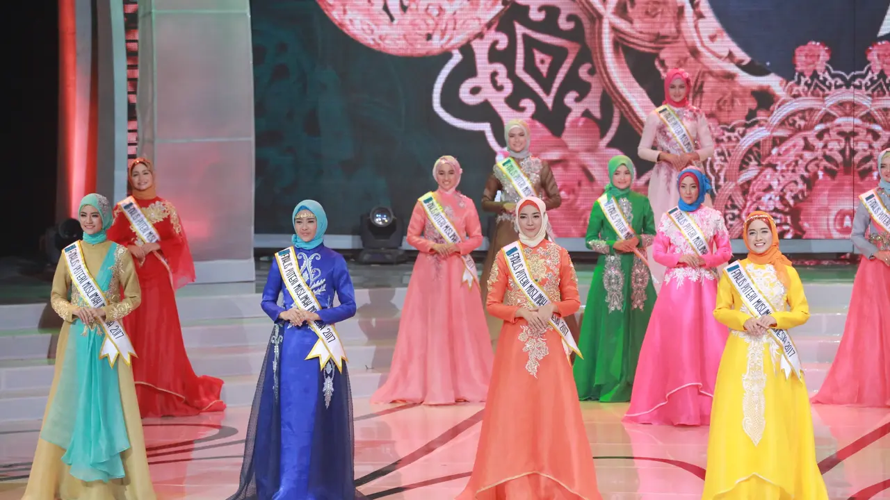 [Bintang] Malam Puncak Puteri Muslimah Indonesia 2017