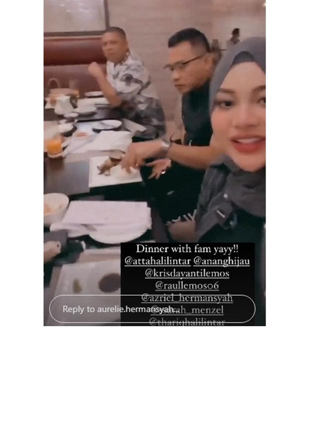 8 Momen Kumpul Bareng Keluarga Anang Hermansyah dan Krisdayanti, Curi Perhatian