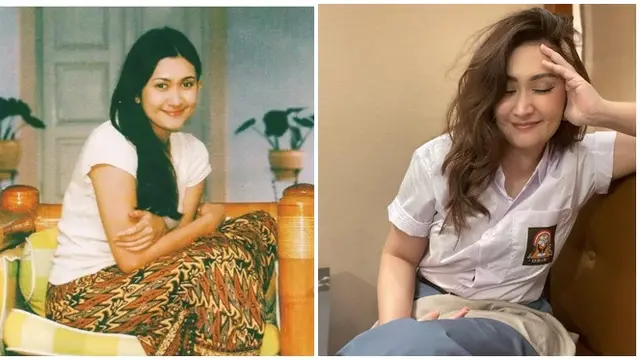 Potret Masa Remaja Artis Vs Kini Ketika Pakai Baju Seragam SMA, Bak Tak Menua