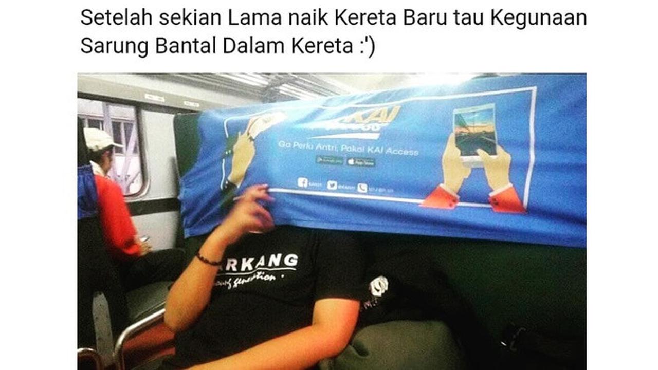 6 Kelakuan Kocak saat di Dalam Kereta Api Ini Bikin Ketawa