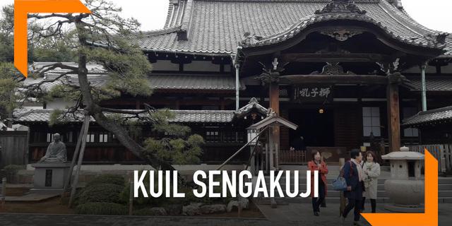 VIDEO: Kuil Sengakuji, Tempat Bersemayamnya Makam 47 Ronin