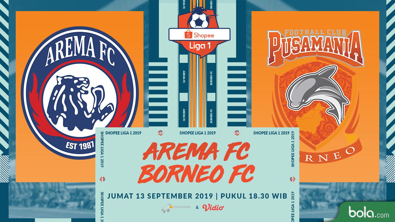 Arema FC Vs Borneo FC