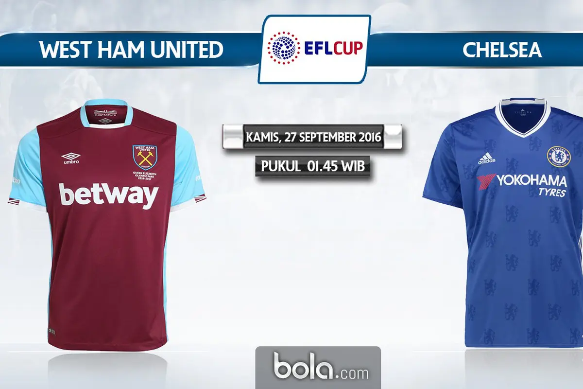 Piala Liga Inggris_West Ham United vs Chelsea (Bola.com/Adreanus Titus)