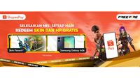 Selesaikan misi setiap hari, redeem skin dan raih smartphone gratis di FFNS 2025 Fall Bareng ShopeePay. (Dok. Istimewa)