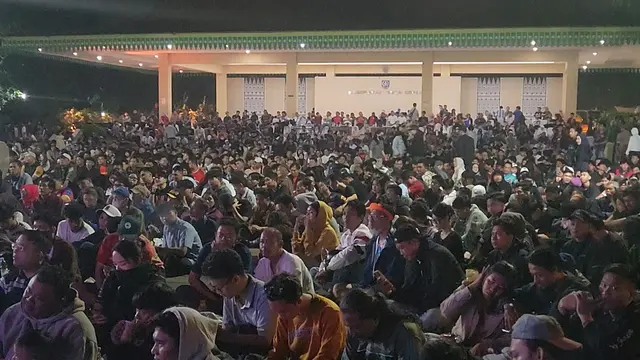 Ribuan Warga Depok Padati Alun-Alun Kota Depok Pada Nobar Piala Dunia 2026