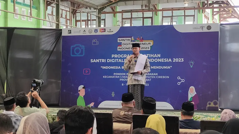 Antusiasme Santri Cirebon Ikut Program Digitalpreneur Kemenparekraf