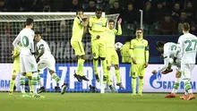 VfL Wolfsburg vs KAA Gent (AFP/Ood Andersen)