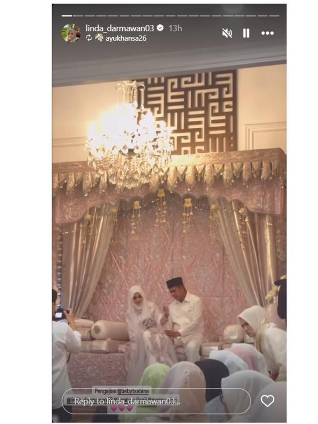 6 Potret Rangkaian Pernikahan Beby Tsabina, Hari Bahagia Sudah di Depan Mata