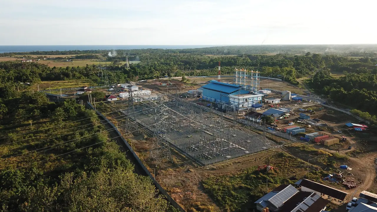 PLTMG Luwuk di Batui, Kabupaten Banggai, Sulawesi Tengah. (Foto: PLN)