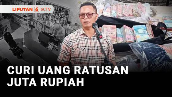 Curi Uang Ratusan Juta Rupiah