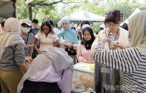 Acara tahunan Eid Al Fitr in Taipei di Daan Forest Park, Minggu (22/3/2026). (Dok. CNA)