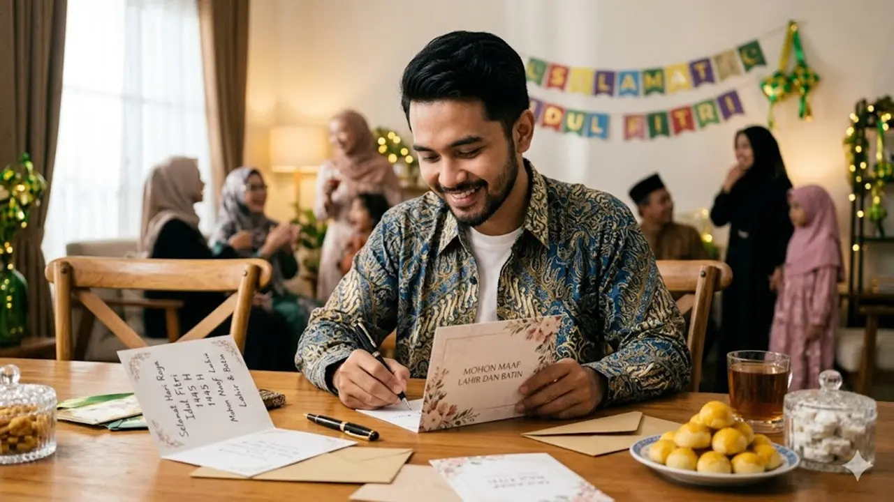 Menulis Ucapan Lebaran ke Calon Mertua