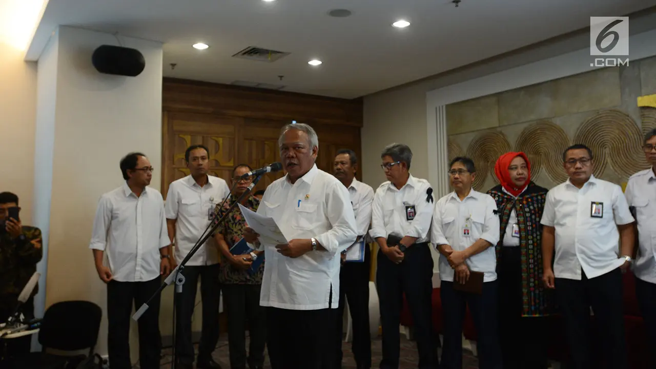Menteri PUPR, Basuki Hadimuljono