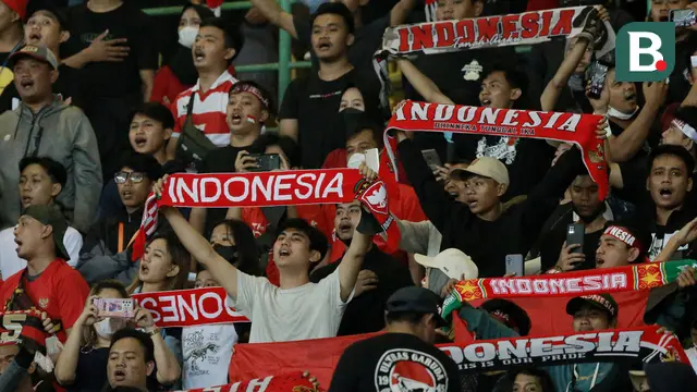 Foto: Potret Warna-Warni Suporter Indonesia di Ajang Piala AFF U-19 2022