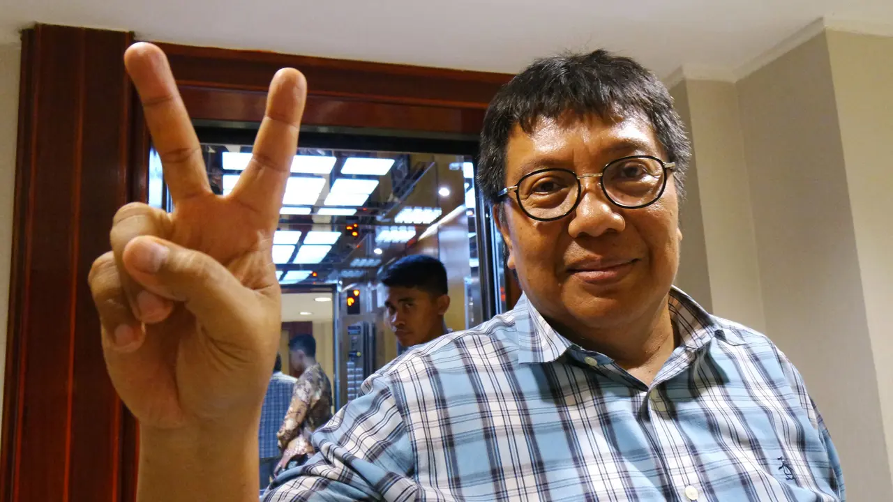 Gede Widiade_Manajer Surabaya United_(Bola.com/Arief Bagus)
