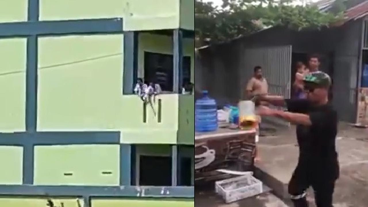 cara tak biasa pedagang layani pembeli