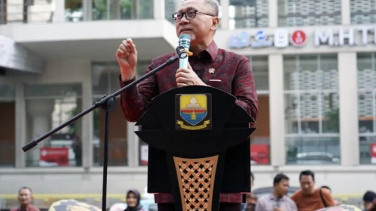 Menteri Perdagangan Zulkifli Hasan