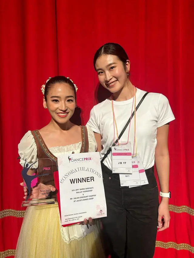 7 Potret Haruka Eks JKT48 yang Kini Tekuni Tari Balet, Ikut Kompetisi