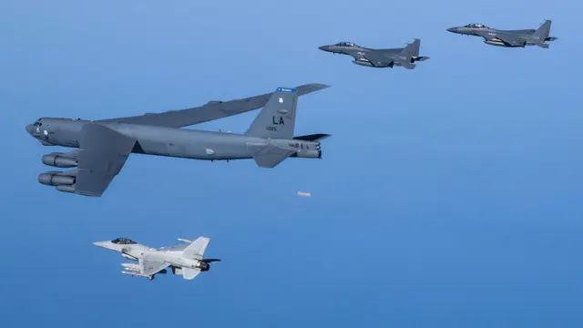 Amerika Serikat dan Korea Selatan Gelar Latihan Militer Gabungan di Semenanjung Korea