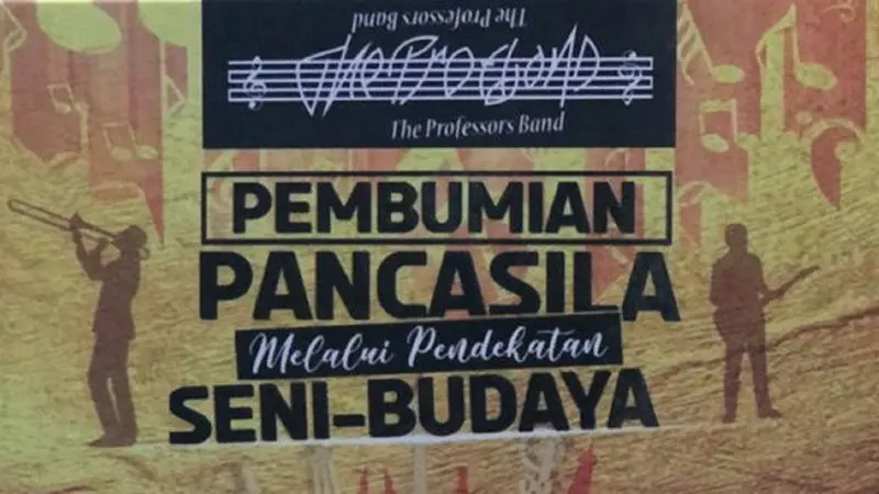 Single The Professor band ‘Pembumian Pancasila’.