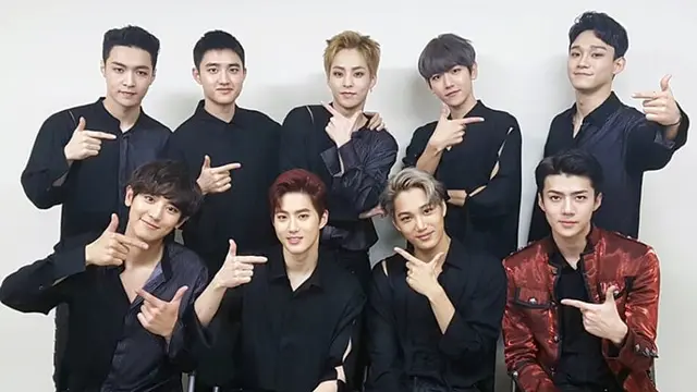 [Bintang] Ulang Tahun ke-6, EXO Mendapat Hoodie Berbahan Benang Emas