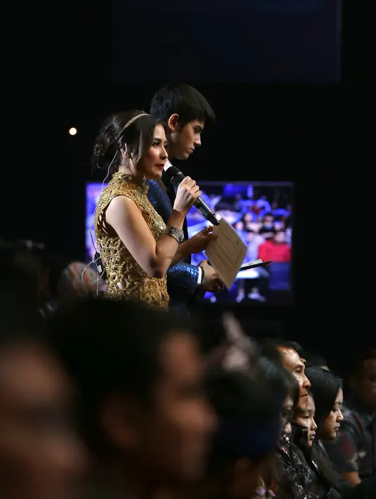 Acara penghargaan Liputan 6 Awards. (Galih W.Satria/Bintang.com)