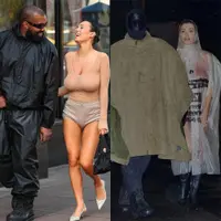 Lihat di sini beberapa potret penampilan BIanca Censori, pacar Kanye West yang sering pakai outfit unik undang kontroversi.