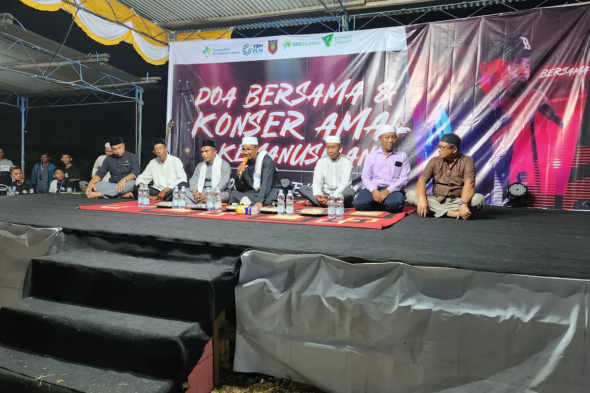 Peduli Kemanusiaan Dompet Dhuafa Gelar Doa Bersama Dan Konser Amal Kemanusiaan