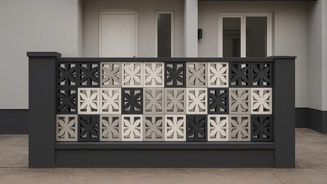 Desain Pagar Roster Rumah Type 36 (Foto: ChatGPT)