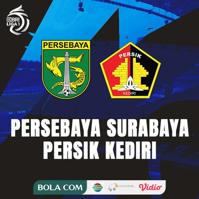 BRI Liga 1 - Persebaya Surabaya Vs Persik Kediri