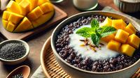 Nikmati Manisnya Bubur Ketan Hitam Sehat dengan Resep Sederhana Ini! | copyright ChatGPT/AI