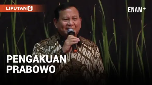 VIDEO: Prabowo Subianto Akui Dirinya Nakal