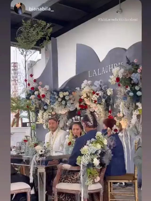6 Momen Pernikahan Lala Karmela, Ijab Kabulnya Pakai Bahasa Inggris
