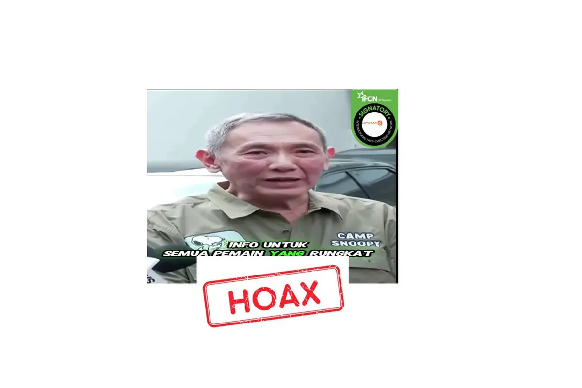 Cek fakta video Jusuf Hamka promosi situs judi online