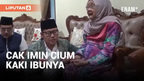 VIDEO: Mulai Kampanye, Cak Imin Minta Restu Ibunya