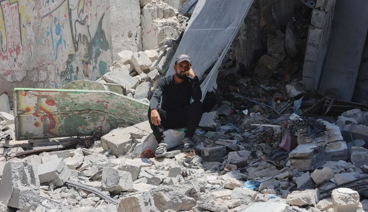 Agresi Israel yang terus berlanjut telah menewaskan lebih dari 58.000 warga Palestina. (Omar AL-QATTAA/AFP)