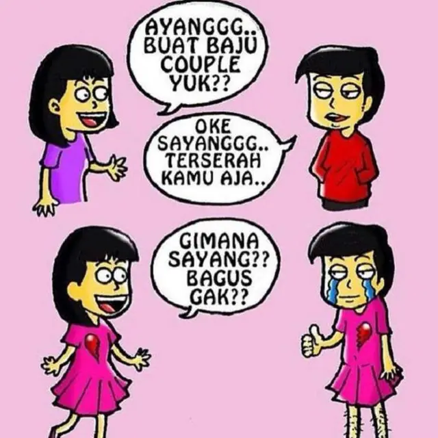 Ini Alasan Baju Couple Dibilang Norak Lifestyle Fimela Com