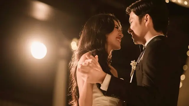 Potret Resepsi Angga Yunanda dan Shenina Cinnamon. (Sumber: Instagram/angga)