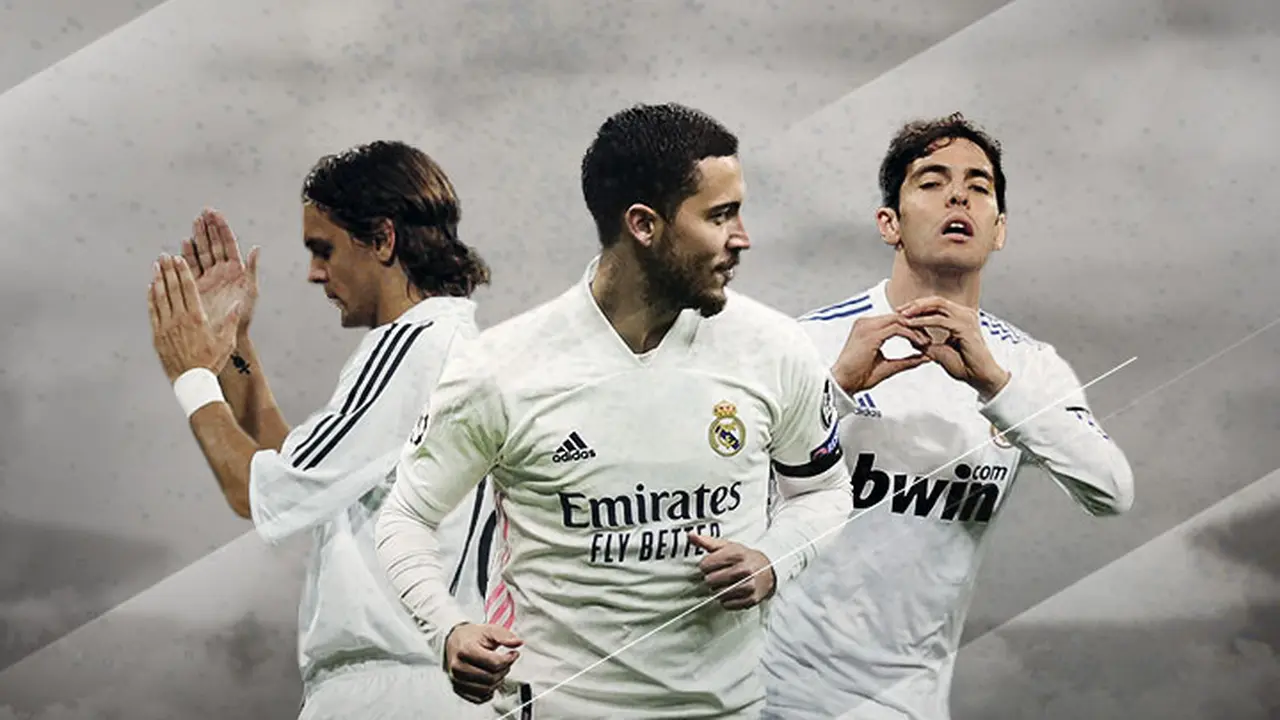 Eden Hazard, Kaka, Jonathan Woodgate