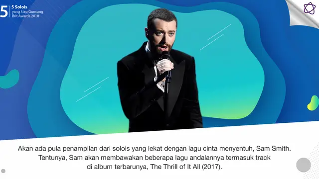 [Bintang] 5 Solois yang Siap Guncang Brit Awards 2018