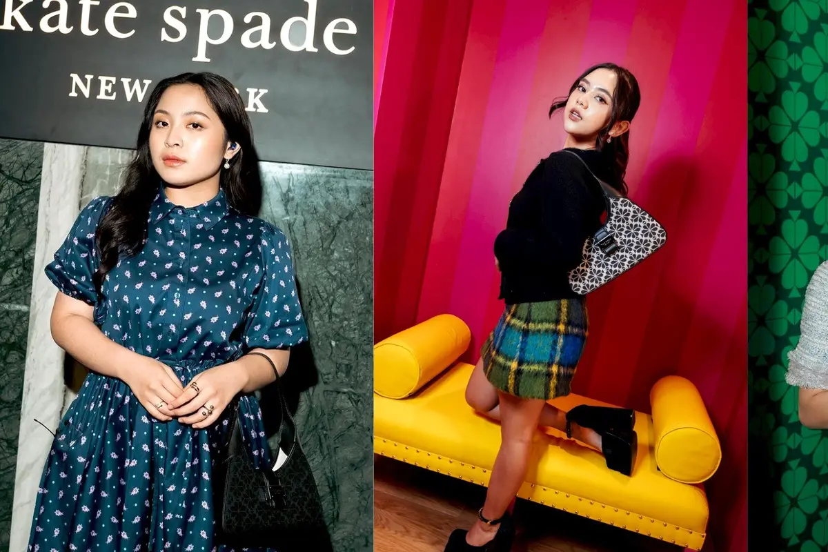 6 Gaya Fun dan Stylish Bernadya, Ziva Magnolya hingga Zee Asadel di Pembukaan Kate Spade Grand Indonesia