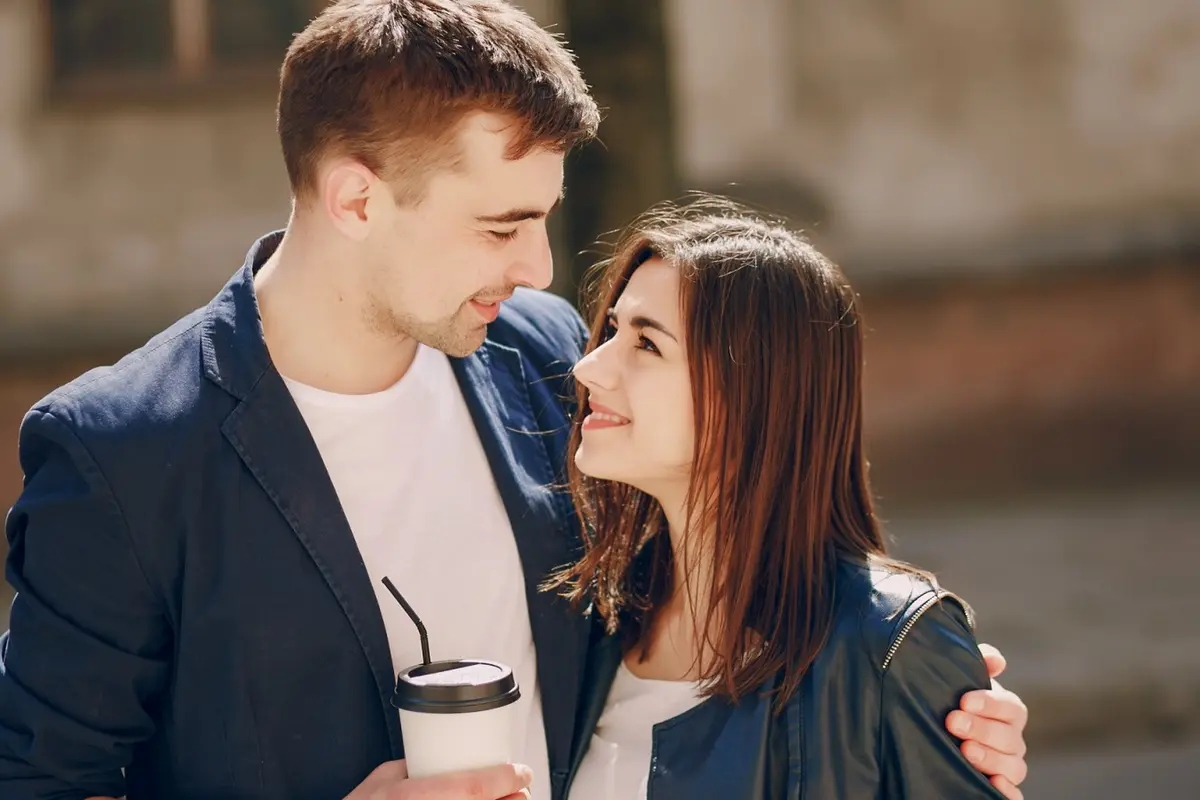 Ilustrasi pasangan cinta, romantis, kencan, pacaran