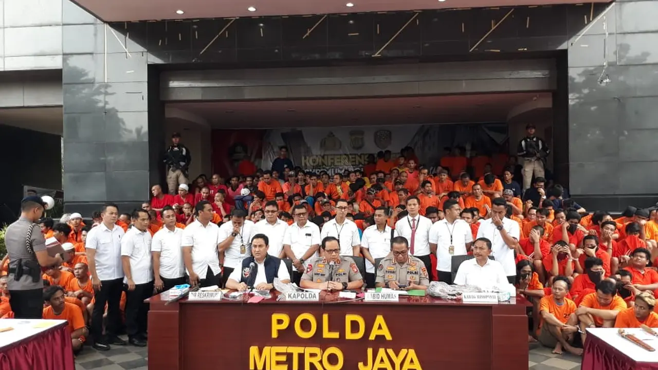 Ribuan Pelaku Kejahatan Diamankan Menjelang Natal dan Tahun Baru