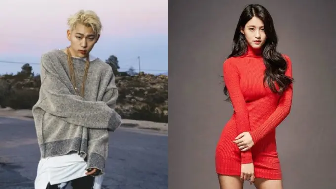Zico Block B dan Seolhyun AOA