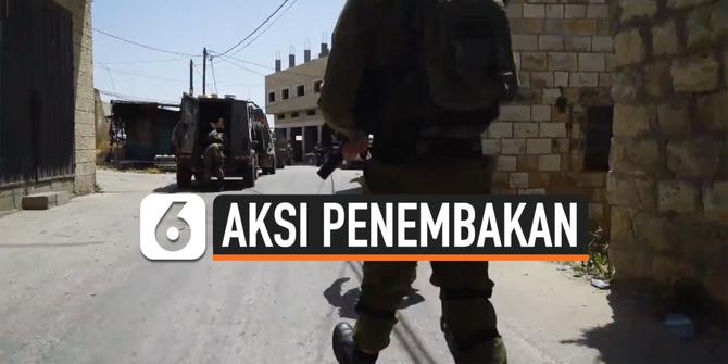 VIDEO: Pos Militer Ditembaki, Tentara Israel Bunuh 2 Warga Palestina