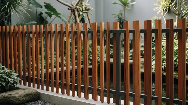 Desain Pagar Pengaman Kolam Ikan Minimalis dalam Rumah