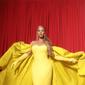 Beyonce tampil serba kuning bawakan dua penampilan di Oscar 2022. (Dok/IPA Valentino).