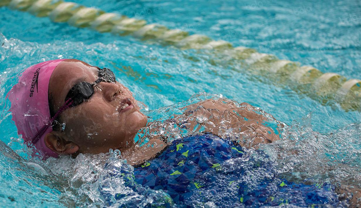 Wanita yang berasal dari Bandung itu kini masih berusia 21 tahun, Yessy Yosaputra dilahirkan pada 27 Agustus 1994. (Bola.com/Vitalis Yogi Trisna)