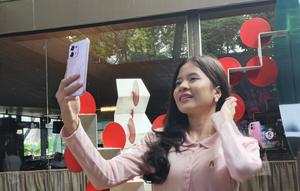 Oppo A6 Pro saat acara peluncuran pada Selasa (7/10/2025) di Jakarta. Liputan6.com/Matahari Kartika Purusakara.